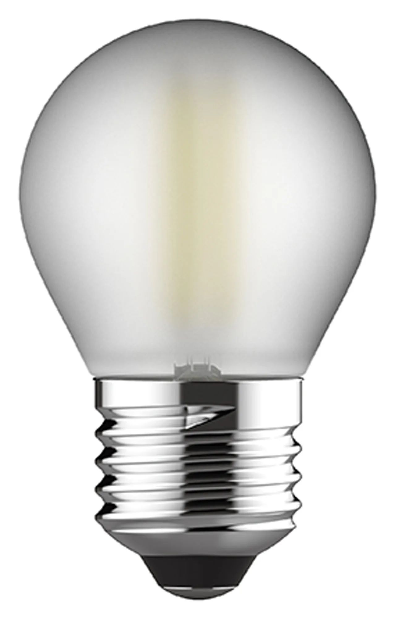 763531133  Value Classic LED Ball E27 4W 2700K 470lm